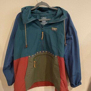 LL Bean Women's Mountain Classic Anorak, Multi-Color